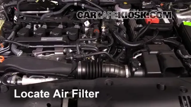 2018 Honda Civic LX 2.0L 4 Cyl. Hatchback Filtro de aire (motor) Cambio